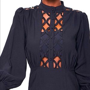 Forever 21 Cut out trim mini dress NWT size S